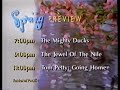 The Disney Channel Spring Preview Schedule Promos 1994