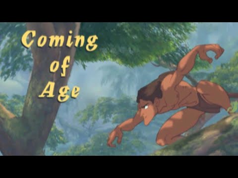 Disney's Tarzan - ps1 - coming of age - trailer.