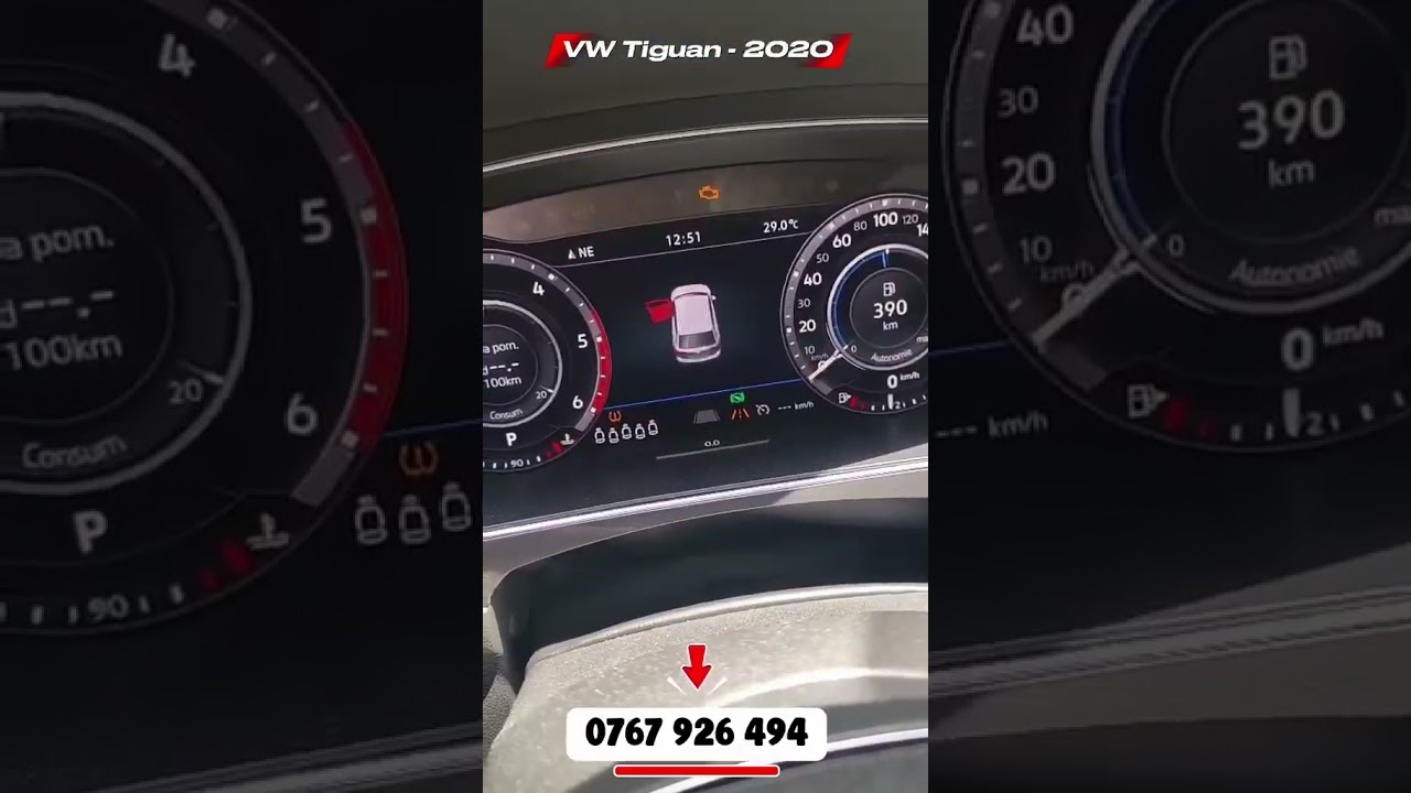 Adăugare cheie Keyless Go VW Tiguan 2020 (MQB48) — Suceava