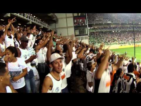 Reação da torcida no segundo gol - Atlético 3x2 Santos (Brasileiro 2014)