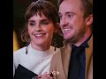 Emma Watson And Tom Felton Harry Potter Return To Hogwarts