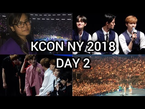 We got free P1 tickets! Kcon NY 2018 Day 2 vlog