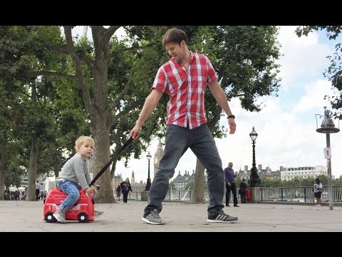 Exploring London with Trunki