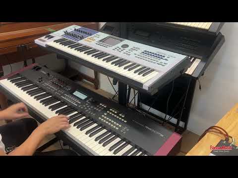 Yamaha Motif XS (2007) VS Yamaha MOXF (2013)| Blessed Music