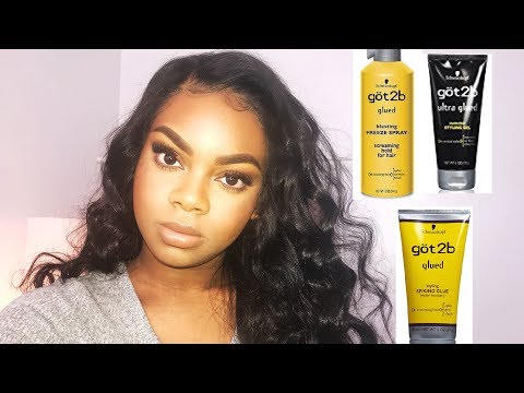 HOW TO : INSTALL YOUR LACE WIG WITH GOT 2B GLUE ! PART 3