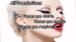 Love & Glamour Christina Aguilera Traduccion al español