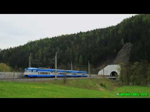 [TRAŤOVKA] ČD 451 045/046, Sp 11050, Hněvkov, 21.4.2014