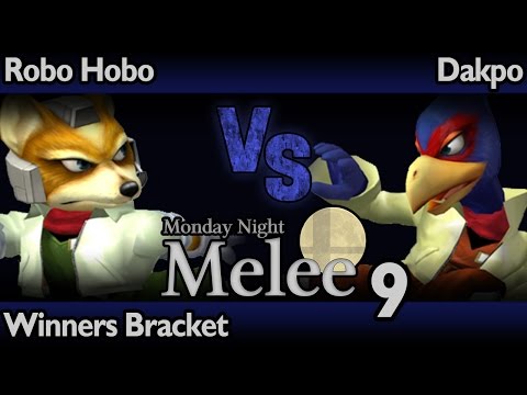 MNM9 Melee - Robo Hobo (Fox) vs Dakpo (Falco) - Winners Bracket