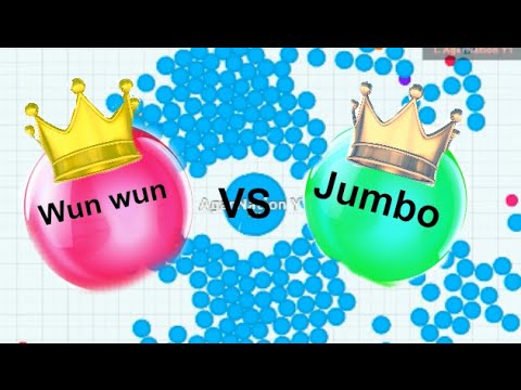 Wun Wun vs Jumbo- Ultimate Showdown- Agar.io Gameplay