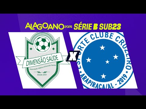DIMENSÃO SAÚDE x CRUZEIRO | ALAGOANO SÉRIE B 2025 | 4ª RODADA - 1ª FASE | AO VIVO + IMAGENS