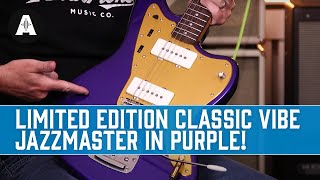 Video thumbnail for Pete & Lee Find Their Perfect Offset Guitar! - Squier Classic Vibe Metallic Purple Jazzmaster by Andertons Music Co