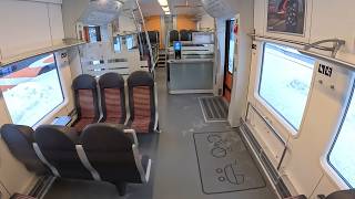 Салон Штадлерского электропоезда / Interior of Stadler FLIRT EMU