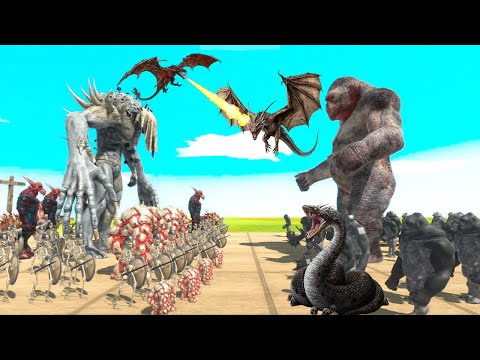 Who is The Boss - Goro or Scourge? | Animal Revolt Battle Simulator