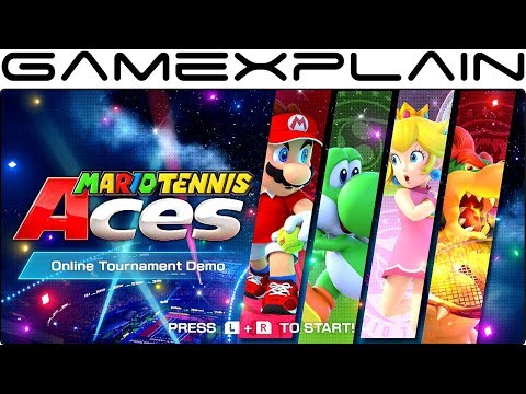 Mario Tennis Aces Demo Tour & Music Sample (No Offline Gameplay... We Tried)