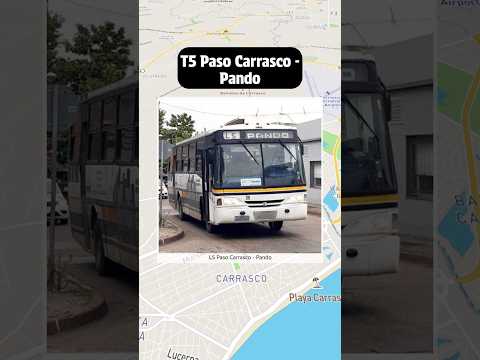 T5 Paso Carrasco - Pando  #t5tpm #tpm #canelones #uruguay #busesuy