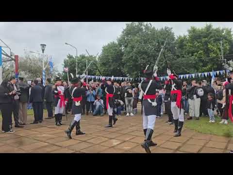 OFRENDA FRORAL ACTO 20 DE JUNIO DIA DE LA BANDERA Candelaria-Misiones 2026