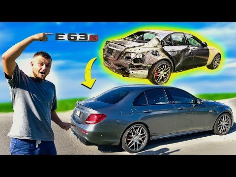 REBUILDING A WRECKED MERCEDES E63 AMG-S | Part 7 ITS DONE!!