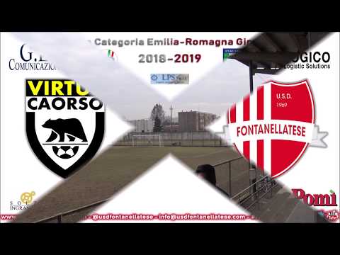 Caorso Vs Fontanellatese - Highlights Campionato Prima Categoria 20/01/2019