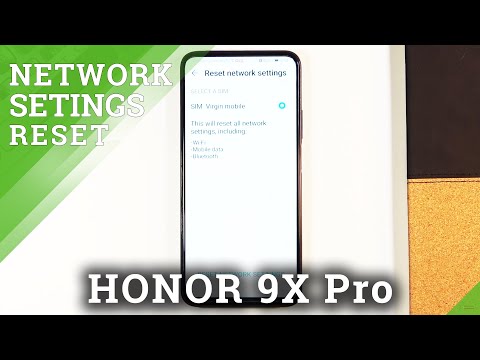 How to Reset Network Settings in HUAWEI Honor 9x Pro – Reset Wi-Fi and Bluetooth Settings
