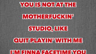 Moneybagg Yo - Insecure Lyrics (A Gangsta Pain)