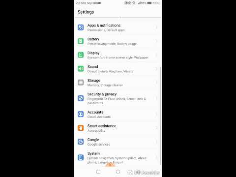 How to setup fingerprint huawei p smart
