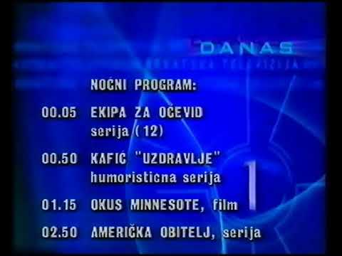 [1080p60] HRT 3, 15. siječnja 2003. - ident, najava programa i pregled programa