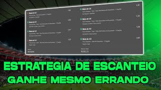 ESTRATEGIA PERFEITA PARA APOSTAR EM ESCANTEIOS NA BET365, ESTRATEGIA DE DESDOBRAMENTO BET365