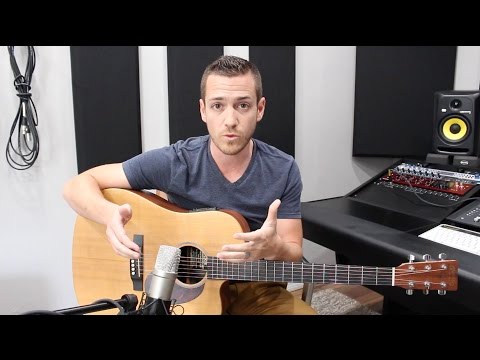 Recording Acoustic Guitar (My Foolproof Method) - TheRecordingRevolution.com
