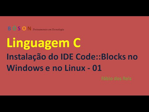 01 - Programação em Linguagem C - Instalação da IDE CodeBlocks no Windows e Linux