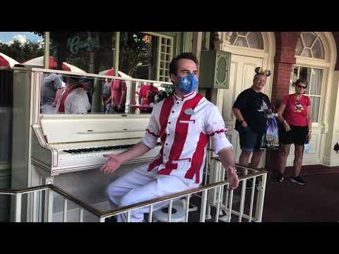 Casey's Corner Pianist - Walt Disney World 50th Anniversary 10/1/2021