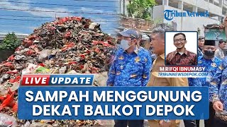 Sidak Kawasan Balai Kota Depok, Wakil Wali Kota Temukan Gunungan Sampah di TPSPasarKemiri