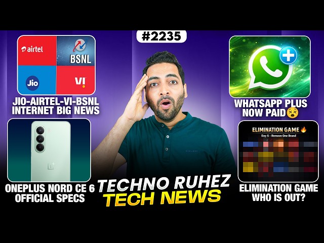 Jio-Airtel-Vi Data????,WhatsApp Plus Is Here????,OnePlus Nord CE6 India Specs,iPhone 18 Pro 200MP,X300FE