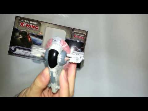 Slave 1 X-Wing Miniatures Game Unboxing 