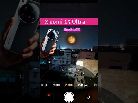 Xiaomi 15 Ultra Moon Zoom Test 🌝 Best 5G Smartphone Under 1 Lakh • #xiaomi15ultra #xiaomi15 #yt
