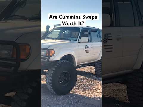 Are Cummins Swaps Worth It? #shorts #toyota #4x4 #offroad #cummins #turbo #diesel #diy #engine