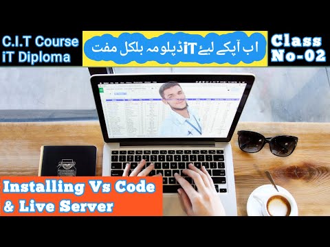 Installing Vs Code Live Server Class 02 Web Development Html Css Javascript It Course Free