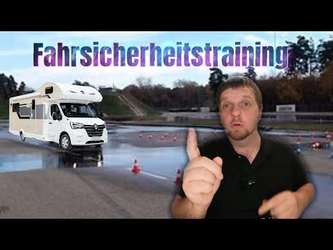 ADAC Fahrsicherheitstraining Wohnmobil, dieses sollte Pflicht werden.