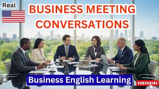 Real Business English Conversations in Working Day | Business English Learning