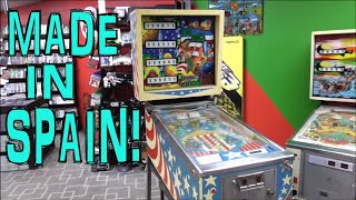 Working on a Customer's 1976 "New World" Playmatic Pinball Machine - Made In Spain!