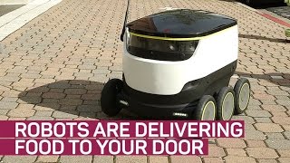 Robots are delivering food to your door