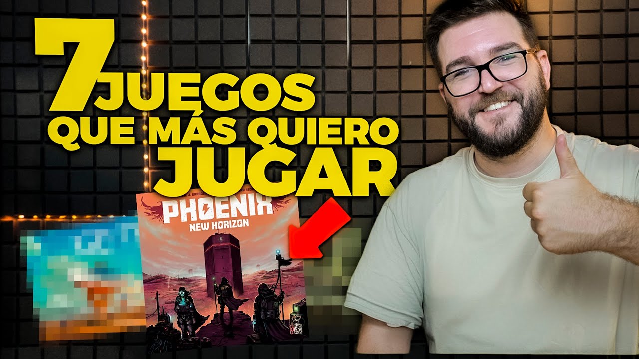 Los 7 JUEGOS DE MESA que MÁS QUIERO JUGAR | TOP 7 en 2025