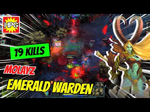 HON EMERALD WARDEN GAMEPLAY | Molayz | Diamond - CM