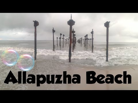 Allapuzha beach 🏖️/ Sound of sea🤪