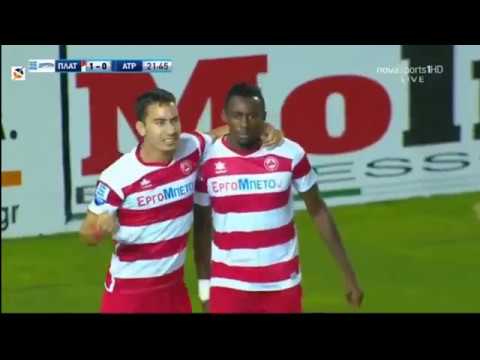 Clarck N'Sikulu GOAL HD  Platanias FC vs Atromitos 1-0 04.12.2017