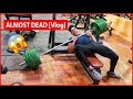 Bench Press Challenge FAIL [Vlog] - ALMOST DEAD