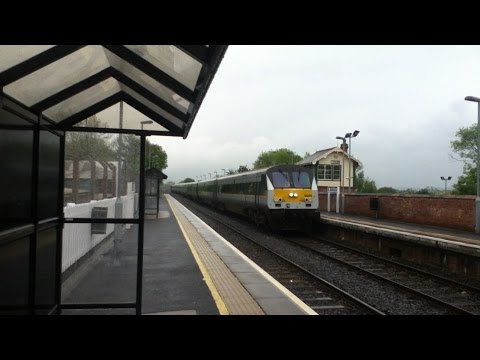 IE 201 Class locos 206 & 233 + Enterprise Trains - Moira 25/5/14