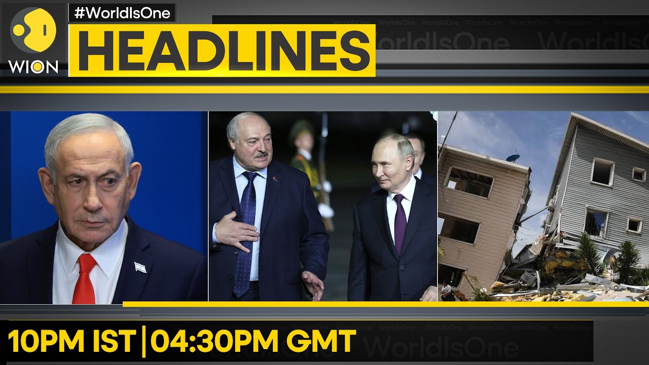 Venezuela Earthquake Death Toll Rises To 589 | Belarus President Heads To Russia | WION Headlines