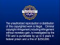 FBI Anti Piracy Warning Screen Warner Home Video 2004