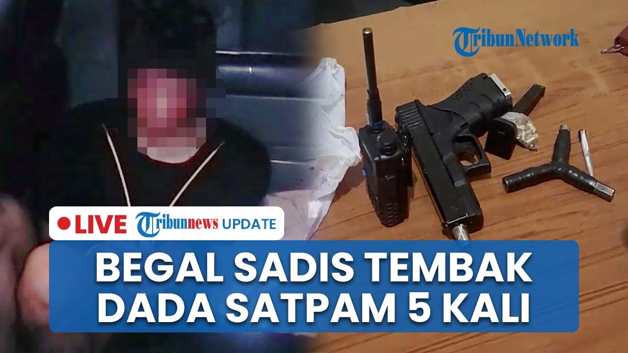 LIVE: Begal Sadis di Bandung Tembak Satpam 5 Kali, Pelaku Berujung Babak Belur Dihajar Massa