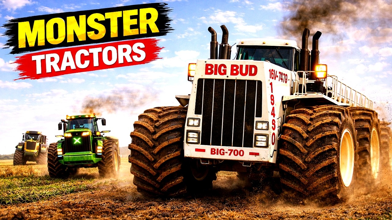 12 Most Powerful and Biggest Tractors in the World